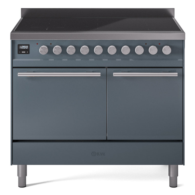 Cuisinière à induction ILVE Professional Plus II 40 pouces avec 6 éléments à induction (porte pleine)