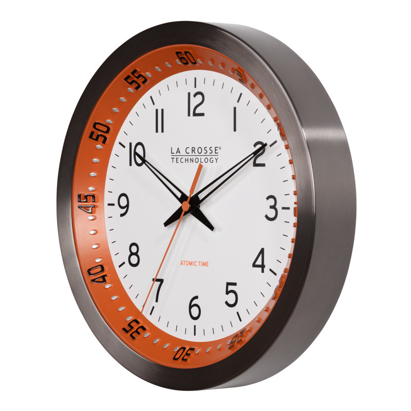 Horloge murale 10 ", Orange