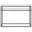 Addison 106.7cm Glass Top Console Table-70297351