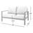 Townsend 55'' Wide Outdoor Loveseat with Sunbrella® Cushions-1799114418-1774917866