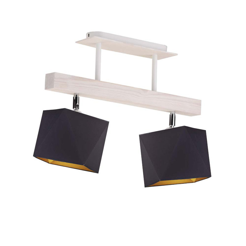 Fianna 2 - Light Kitchen Island Pendant, Beige, Black