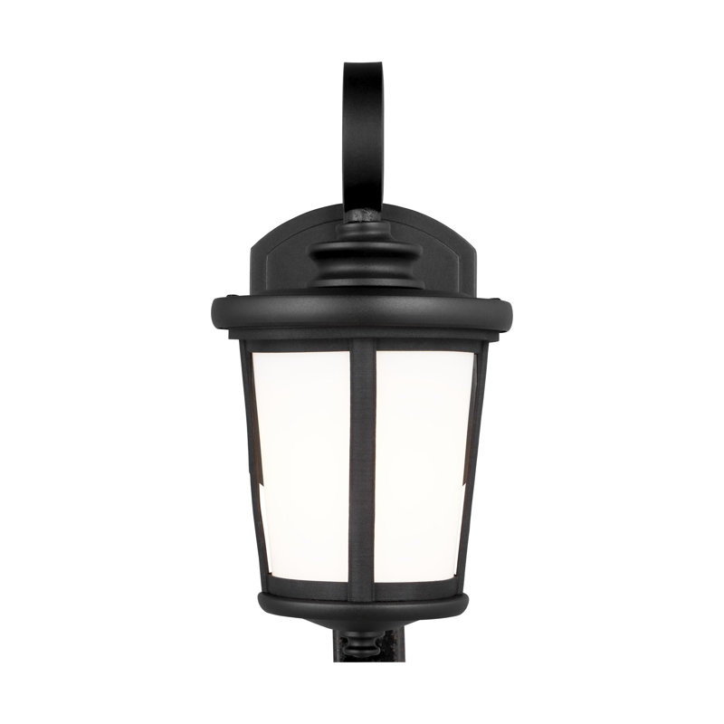 Petite lanterne murale Eddington , Noir, H 11,88 po x l 6 po x P 6 po, Non
