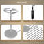 68.9" Dimmable Modern LED Torchiere Standing Floor Lamp & Reading Light With Remote & Touch Control-610945142