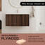Meuble-lavabo simple avec comptoir 35,74 po Tiène-228571101