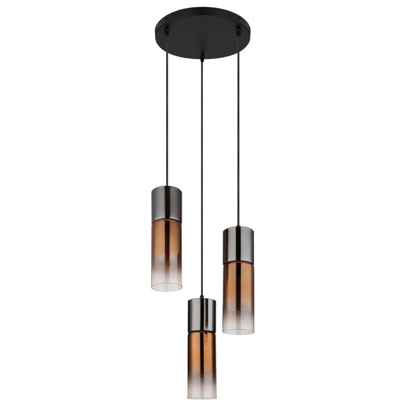 Chiho 3 - Light Matte Black Pendant