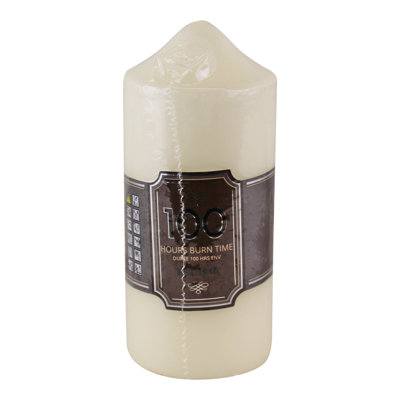 Unscented Pillar Candle