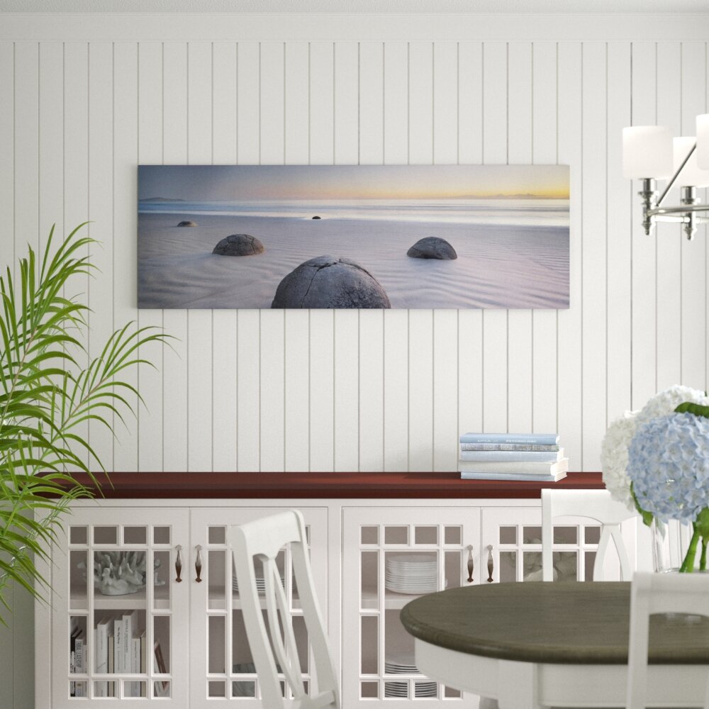 Leinwandbild Moeraki Boulders Neuseeland