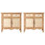 Ensemble de 2 armoires d'appoint Castella