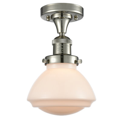 Plafonnier semi-encastré 1 lumière 6,75 po Chesterville