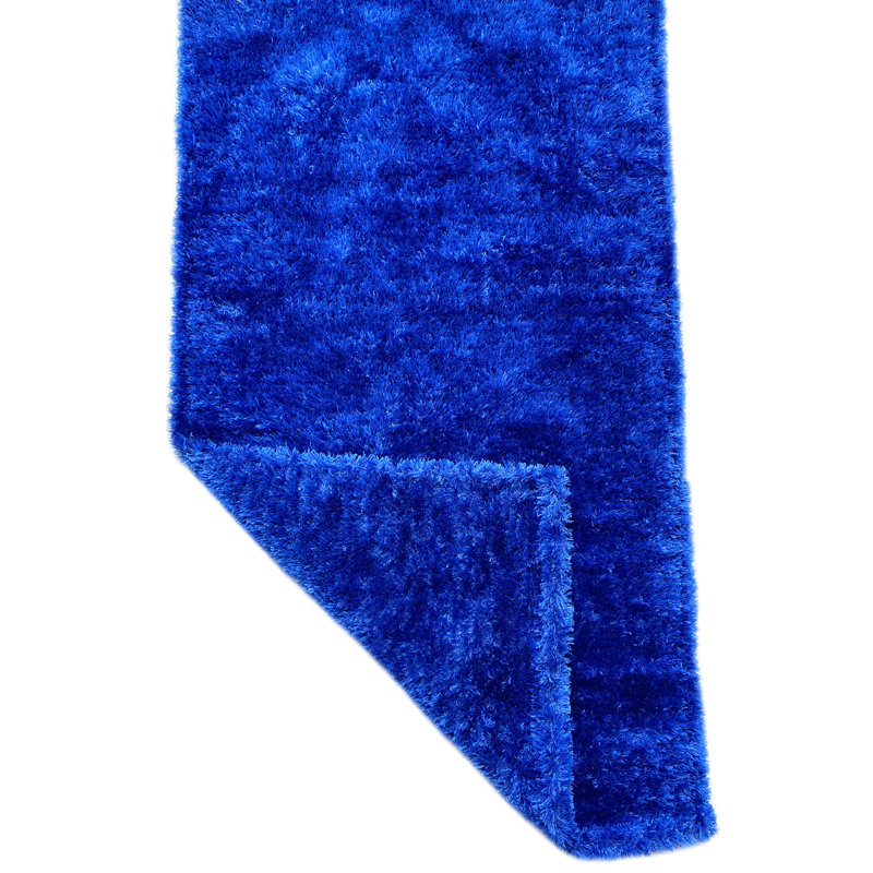 Fanchon Bath Mat, 24" W x 60" L, Navy