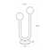 Regina Andrew Happy Table Lamp (Polished Nickel); 12.5W X 25H X 12.5D; Uses Two Maximum 4 Watt G9 Base Bulb (Included)