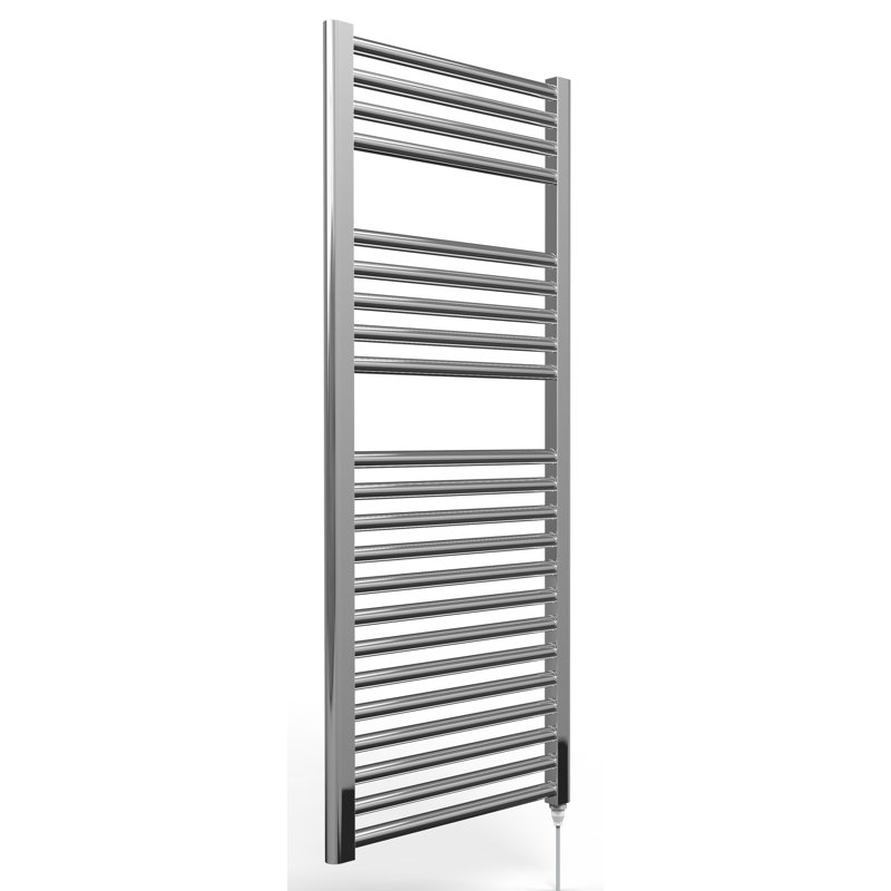 Straight Ladder Rail Heated Towel Rails, 120cm L x 50cm W x 11.3cm D