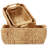 Casafield Natural Fiber Decorative Basket