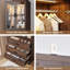 Armoire-penderie à porte en verre Farmhouse-1699448158