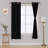 Bix Solid Blackout Thermal Grommet Curtain Panels-581387675-581387654
