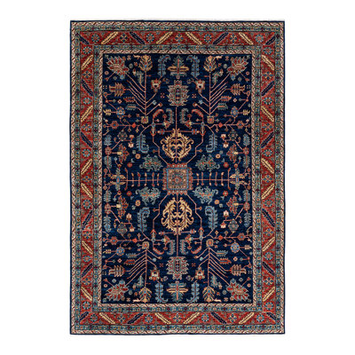 Serapi One-of-a-Kind 6'1" X 8'10" Hand Knotted Area Rug