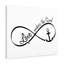 Love Anchors the Soul 1 Piece Wrapped Canvas Wall Art-1979190575