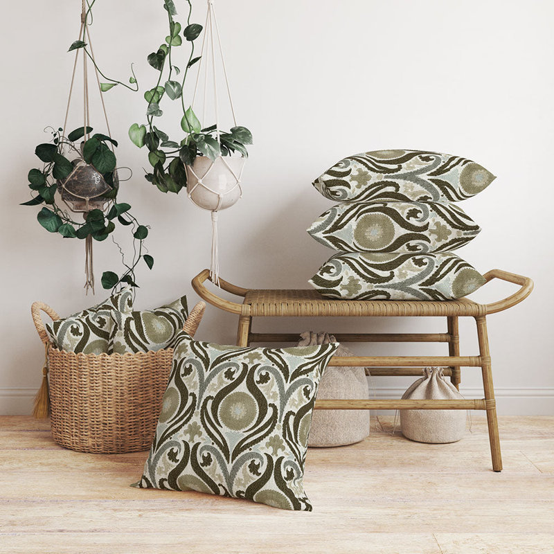 Tissu jacquard Abbeyshea Captivate, Plumes