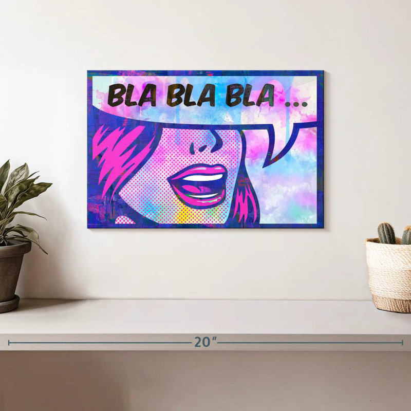 Tergel Bla Bla Bla, 8" H x 12" W