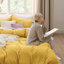 Ensemble de housse de couette en microfibre Litsure - Ensemble de literie très doux en coton prélavé (ensemble de 3)-1546097822-1546097792