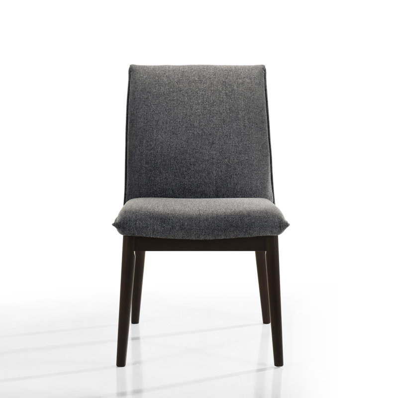 Chaise d'appoint Jean, Tissu gris