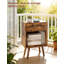 39cm W Manufactured Wood Bedside Table