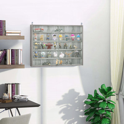 Vitrine à 5 niveaux avec tablettes réglables