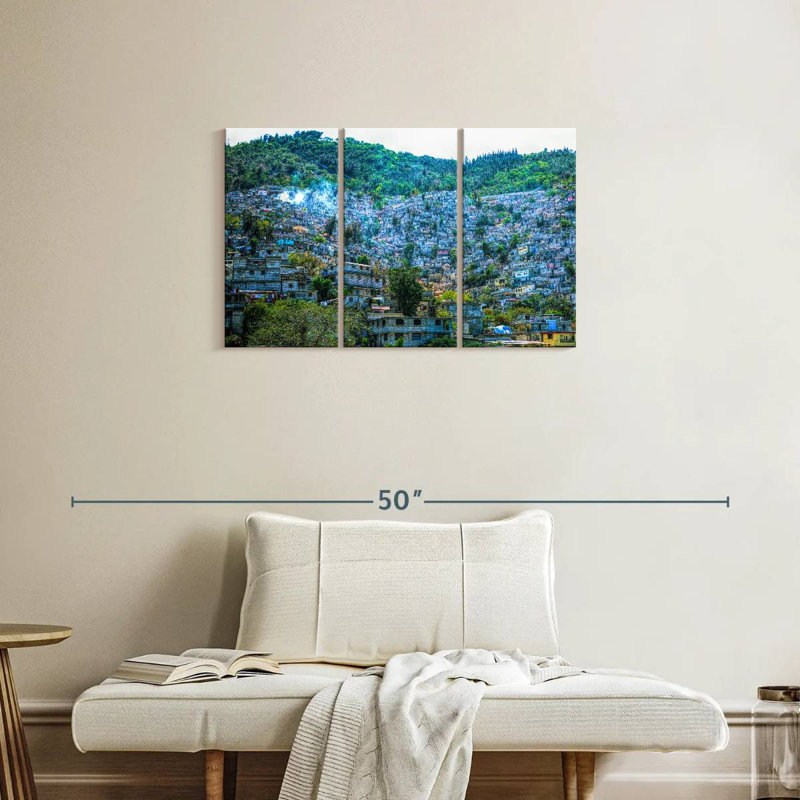 Sebbie Port-Au-Prince Hillside Homes, 20" H x 33" W