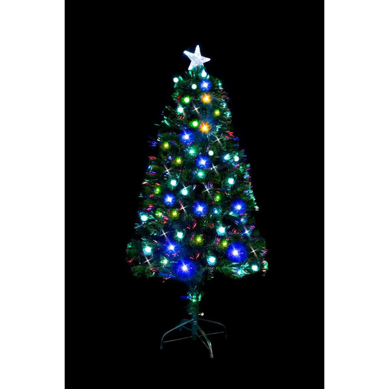 Lighted Artificial Christmas Tree, 2 ft.