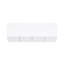 Buffet viennois de 62 po en blanc