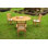 Fredson Outdoor 3 - Piece Teak Bistro Set