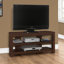 Meuble télé, console de 42 po, meuble multimédia, tablettes de rangement, salon, chambre à coucher, stratifié