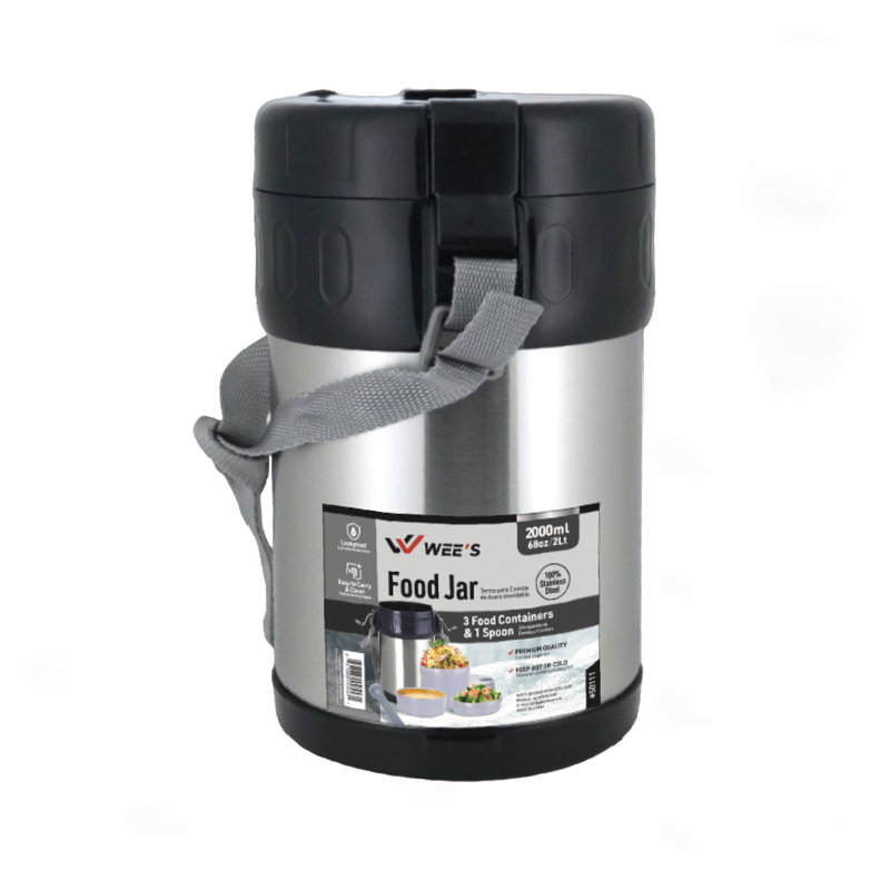 68 Oz Stainless Steel Food Jar