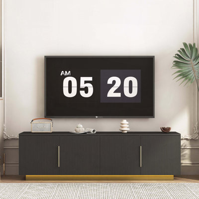 Meuble télé avec 16 lumières DEL de couleur