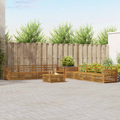 337cm Wide Patio Sectional Set