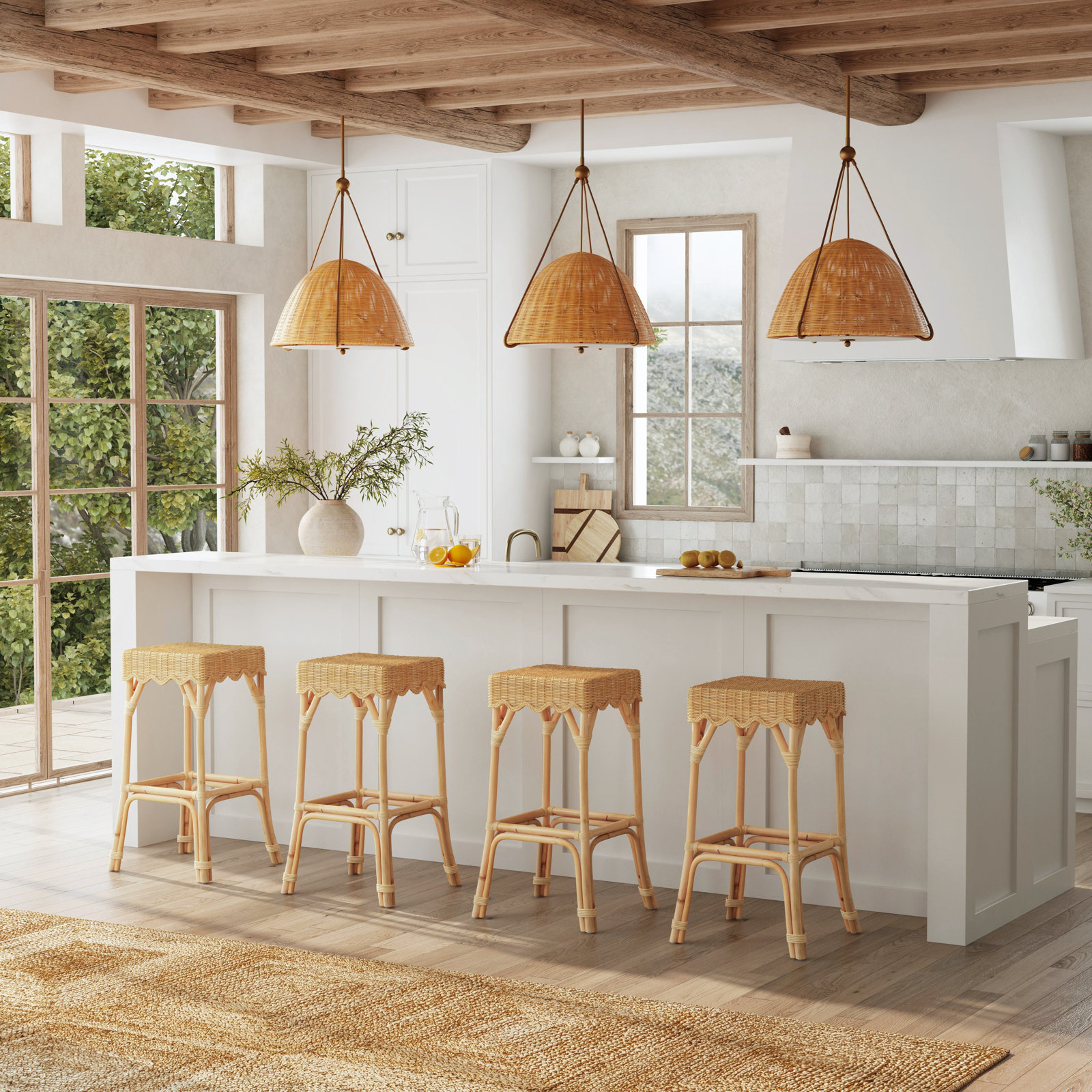 Lacie Bar Stool, Bar Stool (30" Seat Height)