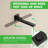 Shower System With 10 Inch Rain Shower Head And Handheld Wall Mounted And Down Sprayer,High Pressure Rainfall Shower Faucet Fixture Combo Set With 2 In 1 Handheld Showerhead For Bathroom-118580218