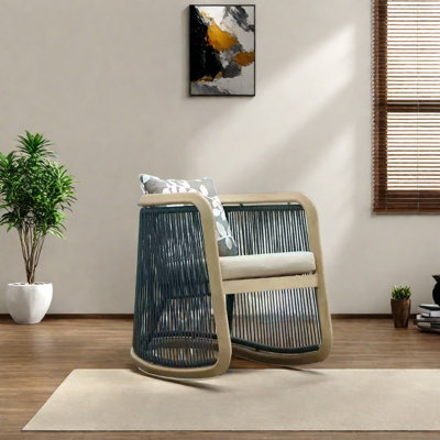 Chaise berçante confortable et durable