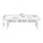 Tan Rectangular Solid Wood desk-253994518