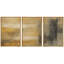 «Geometric Neutral Blocks Modern Abstract Triptych», reproduction d'art encadrée sur toile, 3 pièces-1821840443-1821840442