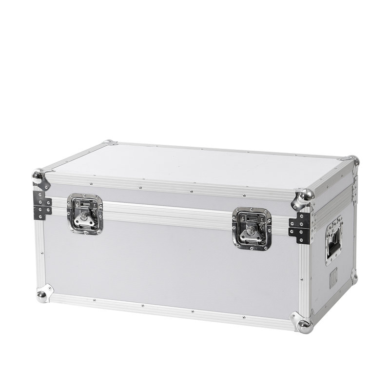 Manufactured Wood Camp Trunk / Footlocker, White