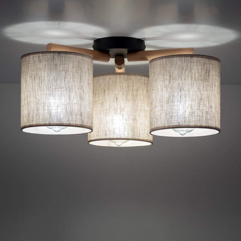 Vandorn Fabric Flush Mount
