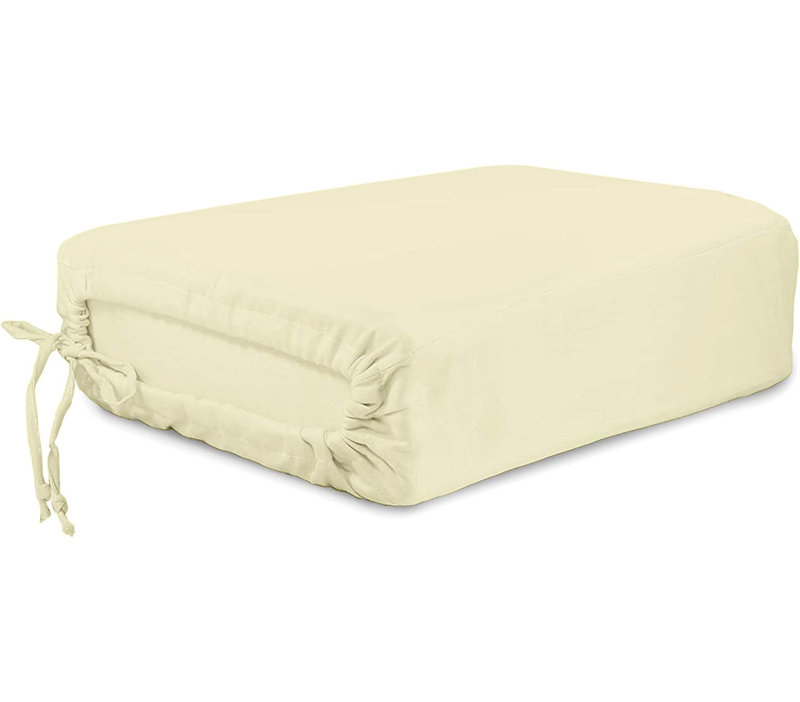 Ensemble de couvre-lit 3 pièces Sheets 300, Couvre-lit simple TG + 3 pièces supplémentaires, Beige