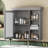 30×28 Inch Wall Mounted Bathroom Mirrored Medicine Cabinet, Space Saving Over Toilet Storage Organizer