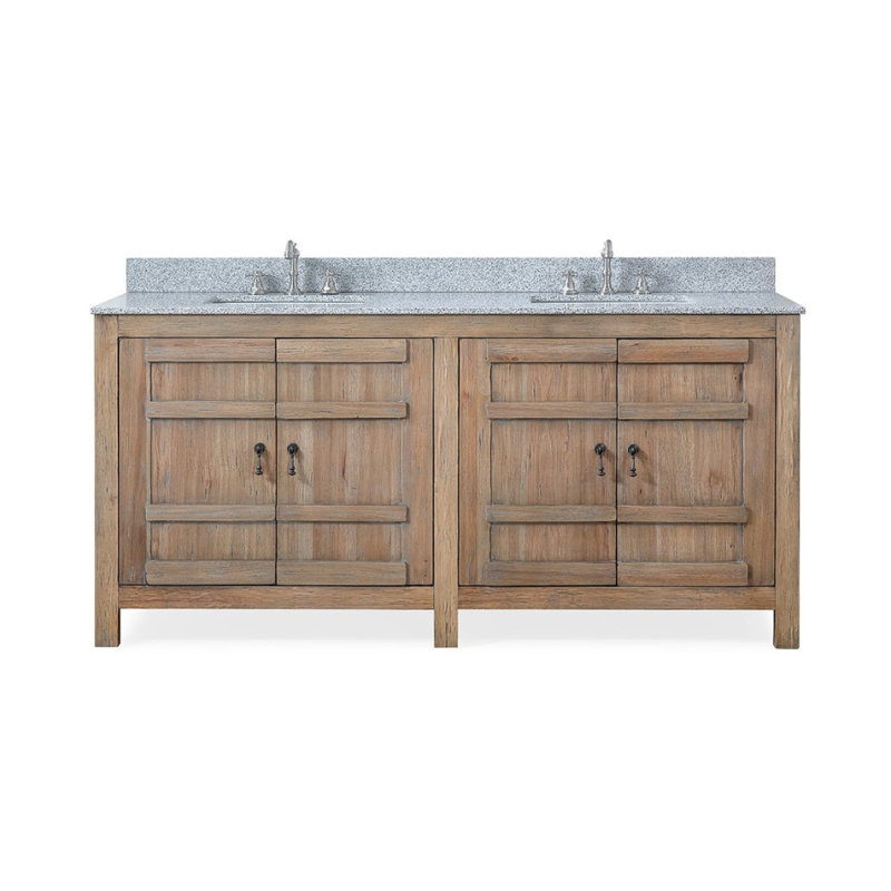 Meuble-lavabo double 72 po Lindor