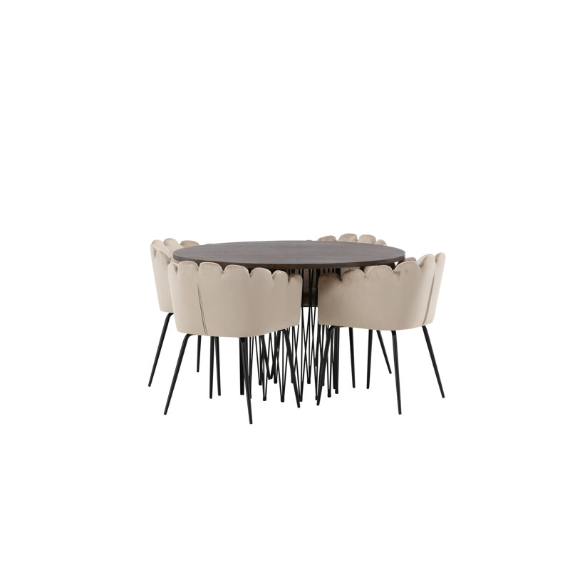 Azaree 4 - Person Dining Set