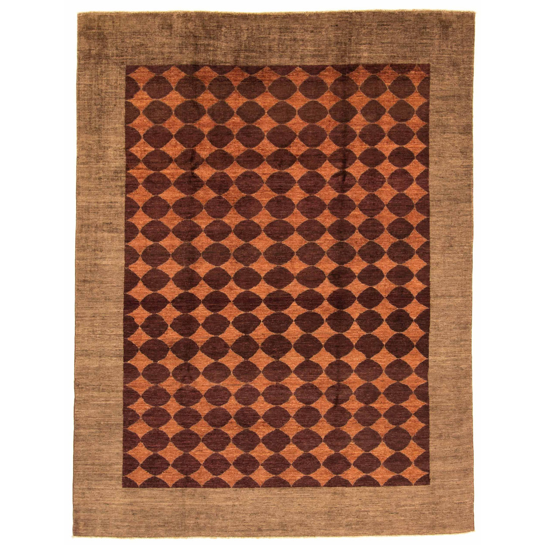Geometric Hand Woven 225cm X 297cm Area Rug