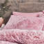 Cuddly Faux Fur Duvet Cover Set with Pillowcases-41098082-41098083