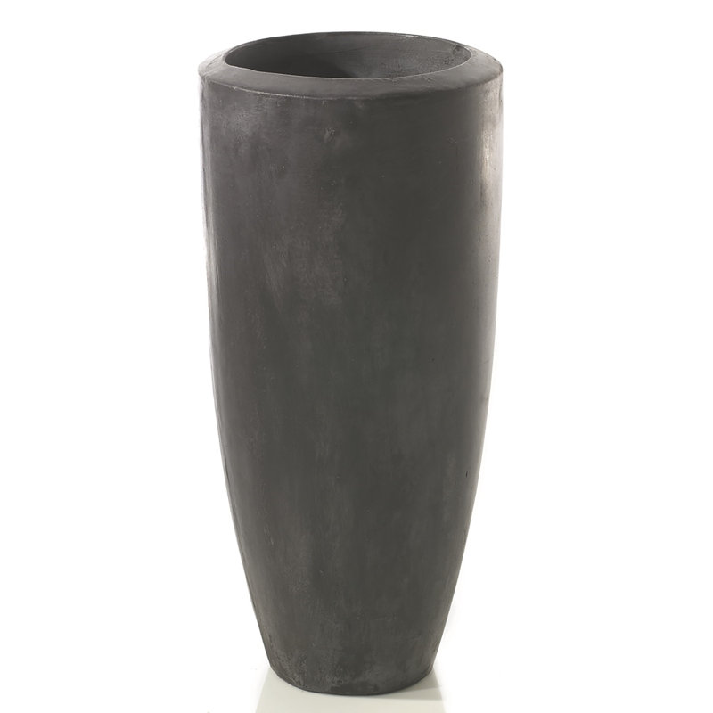 Pot de fleurs en béton Sigman, H 24 po x l 11 po x P 11 po