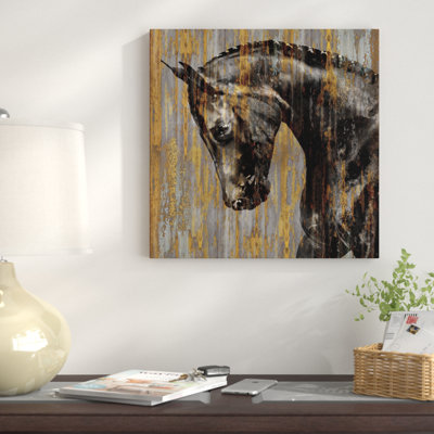 « cheval i », reproduction d’art sur toile